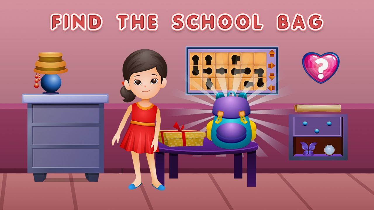 Imaginea Găsiți Geanta de școală