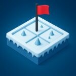 Puzzle cu drumul de zăpadă