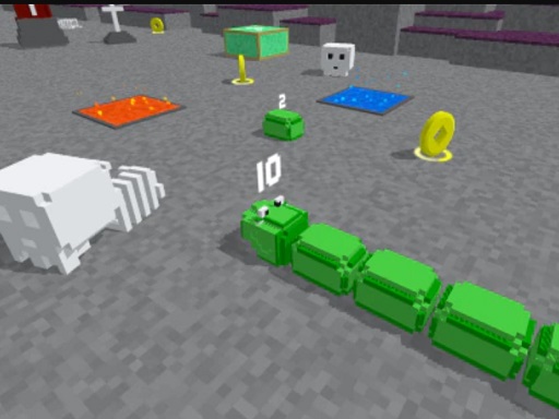 Imaginea Slither Blocky Snake 3D