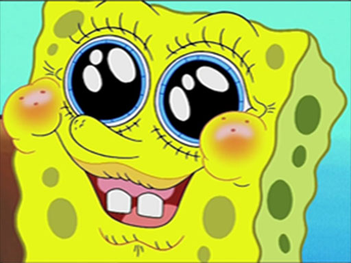 Imaginea Spongebob alerga